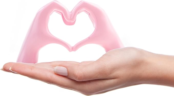 Small Heart Hands Sculpture Decor by Lynagert