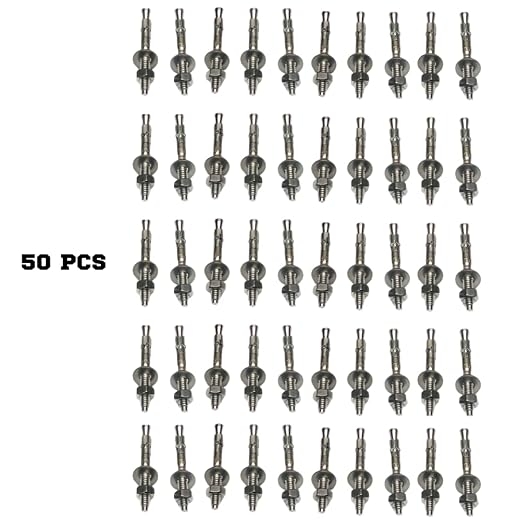 Mighty Fasteners Wedge Anchors – Heavy-Duty 304 Stainless Steel Expansion Bolts - Image 7