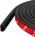 Weather Stripping Door Seal Self Adhesive Door Weather Strip Silicone D Shaped by Protalwell