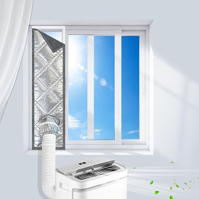 3-Layer Insulated Portable AC Window Seal Kit - Image 7