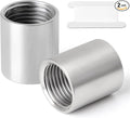 2PCS 304 Stainless Steel Cast Pipe Fitting, 1/4" x 1/4" NPT Female Threaded by TAISHER