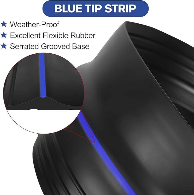 ToLanbbt 12Ft/3.7M Universal Garage Threshold Seal Strip - Image 4