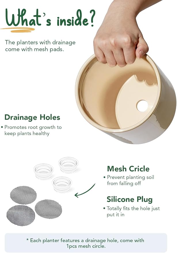 LE TAUCI 10+8+6 Inch Ceramic Pots - Image 6