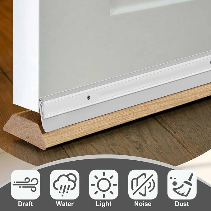 FoldTier 4 Pcs Slotted Door Sweep - Image 4