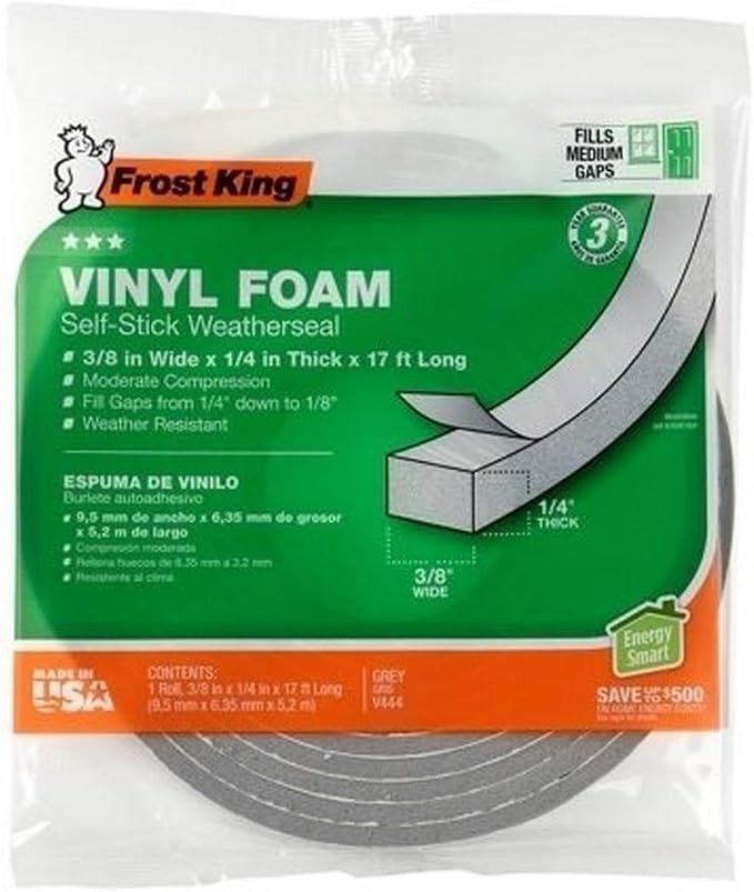 Frost King Vinyl Foam Tape by Thermwell+Products+Co.%2C+Inc