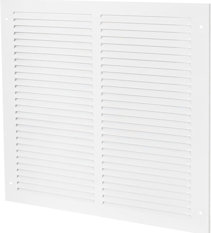 Fits 12x12 Duct Opening | Steel Return Air Grille, Air Return Vent Cover by Hathoro