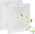 (2-Pack 12" BP90 Spring Bathroom Exhaust Fan Cover 12-1/4" x12" Vent Cover by Unknown