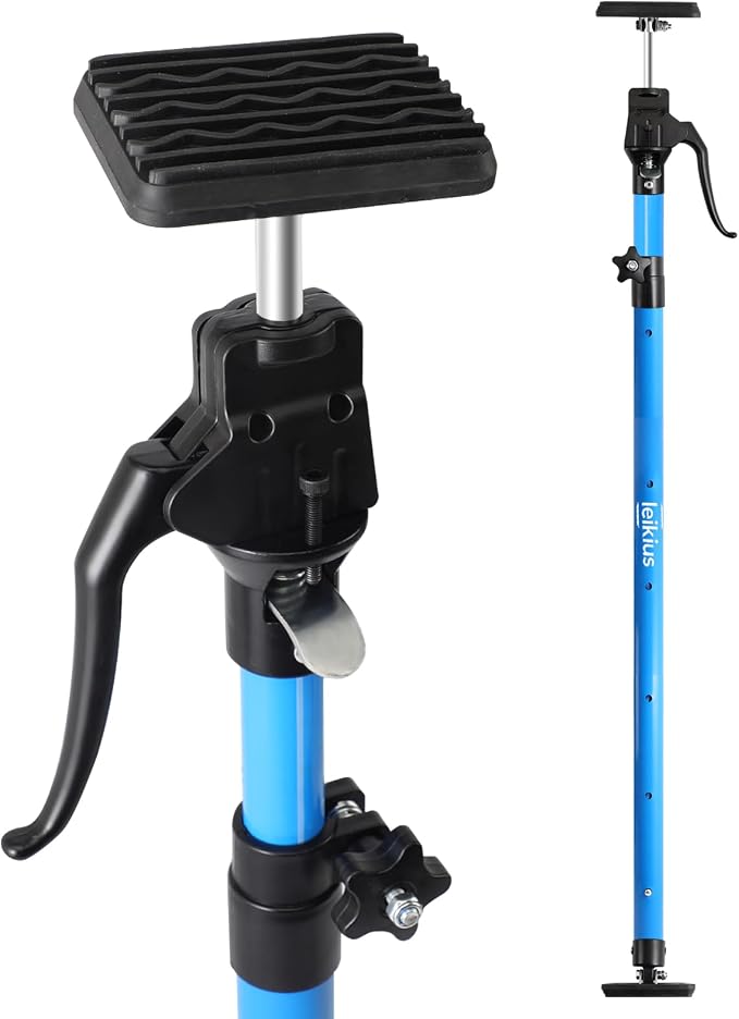 Adjustable Cargo bar, Extend from 49 to 114 inches, Tallest Steel Cabinet Jack by Leikius