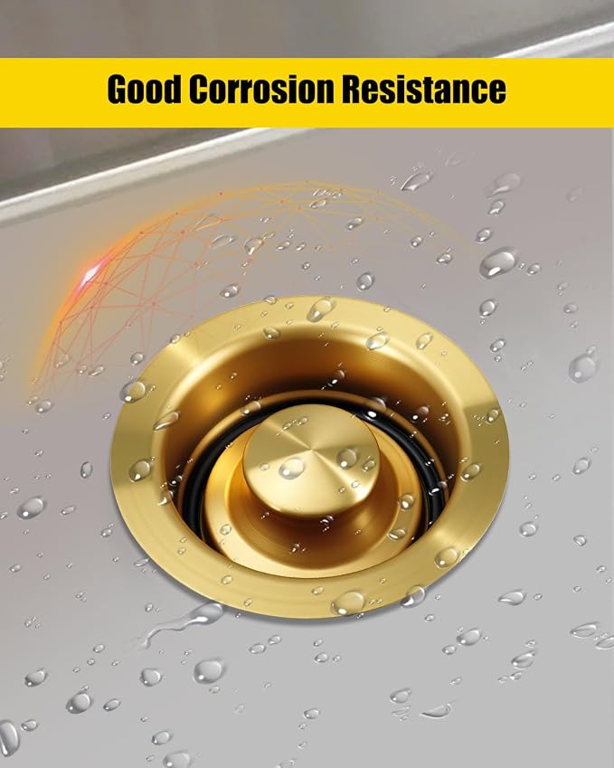 Sink Garbage Disposal Flange and Sink Stopper - Image 5