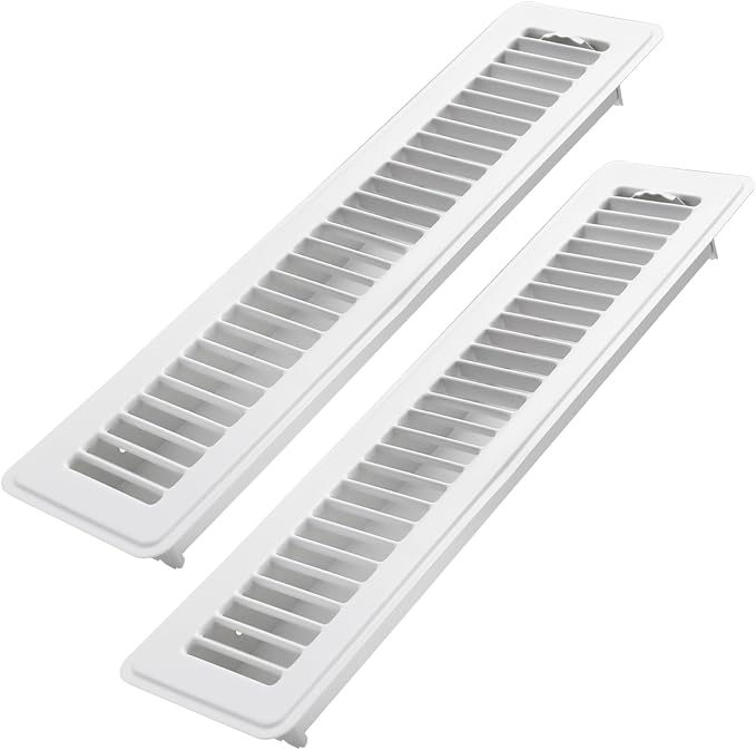 Howeall 2x14 Inch Floor Register 2 Pack by Howeall