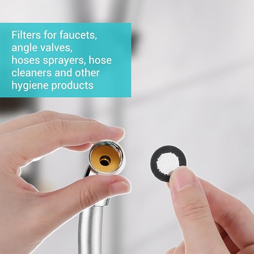 Mabor 20Pcs Shower Head Filter Gasket, 10 Rubber Washers Plumbing & 10 O-Ring - Image 7