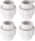 1 inch PVC Pipe Union Fittings, PVC Connectors Female Thread Coupling by BENLIUDH