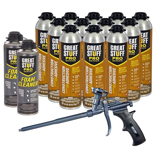 GREAT STUFF PRO Construction Adhesive by AWFPRO