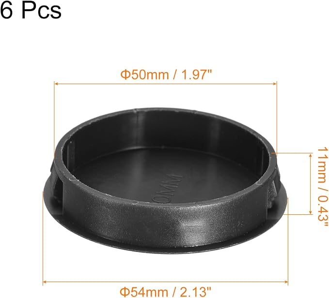 uxcell 50mm/1.97" Plastic Hole Plugs - Image 2