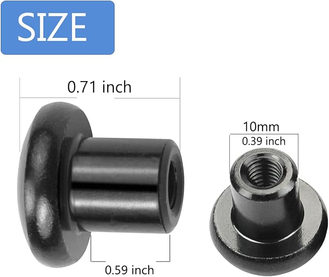 Door Hinge Nuts Replacement Screws - Image 3