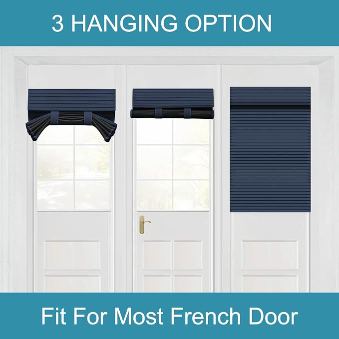 MuakMar Patio Curtains for Door and Window, Darken Room and Block Draft - Image 5