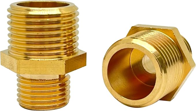 1 Pcs M16 x 1.5mm Male to G1/2in Male Adapter, Welding Hose Coupler Adapte by ERDANER