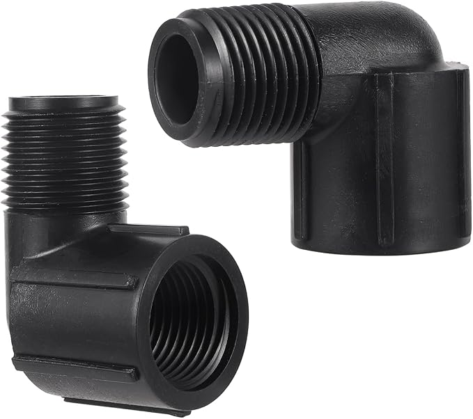 Drip Irrigation Adapter 1/2-inch 90-Degree Elbow NPT Pipe Fitting | Sturdy - Image 3