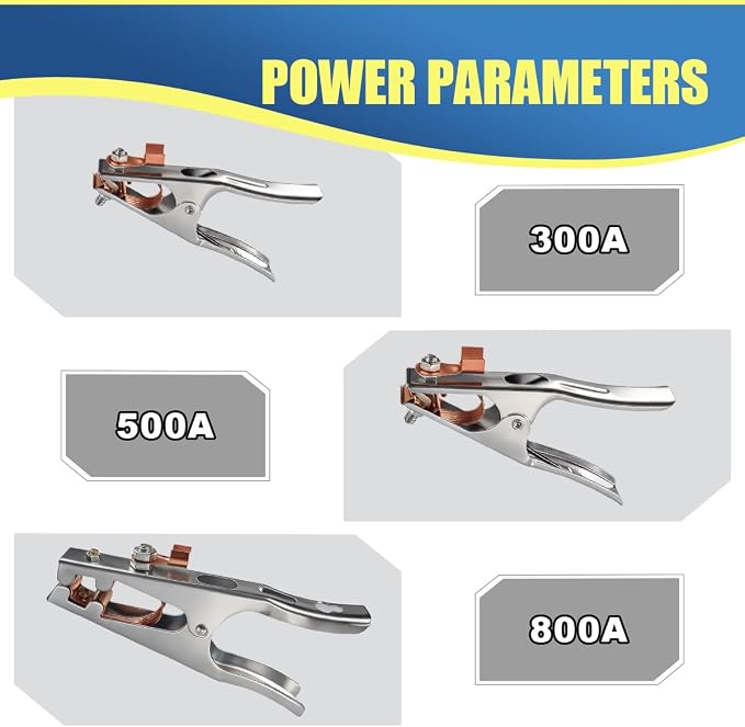 2PCS 300A Welding Ground Clamp, Manual Welder Electrode Clamp Tool - Image 5