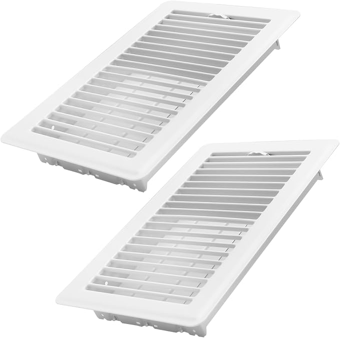 Howeall 6x10 Inch Floor Register 2 Pack by Howeall