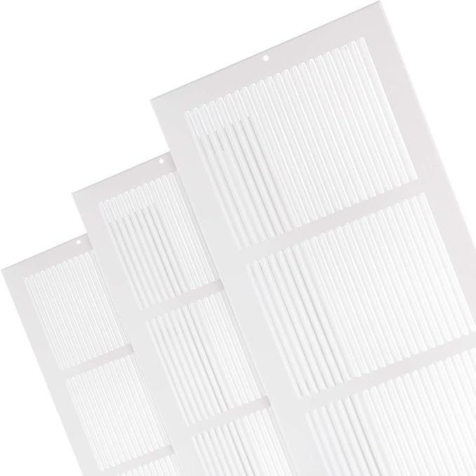 Imperial RG0086 Louvered Steel Painted Baseboard Return Air Grille, 24 x 8-Inch - Image 2