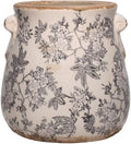 Rustic Farmhouse Ceramic Flower Pots, Vintage Antique Crock Planter & Vase | by XiaanJiaju