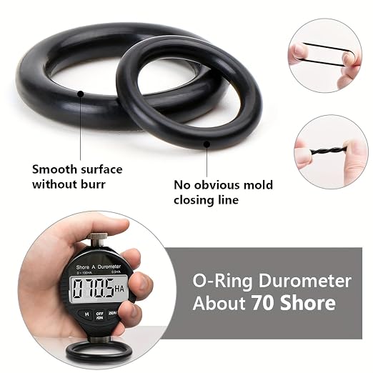 950 Pcs O-Ring O Rings Assortment Kit 20 Sizes Nitrile Rubber | - Image 3