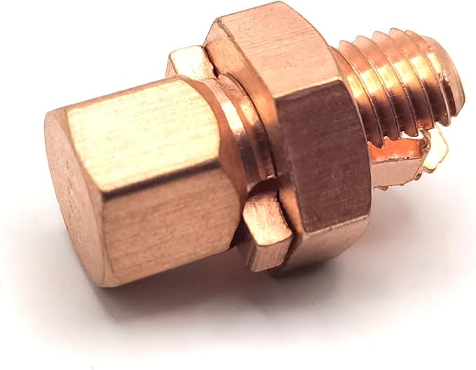 10PCS Split Bolt Connectors Copper Grounding Wire Clamps - Image 3