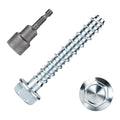 10PCS 3/8" x 3" Heavy Duty Concrete Anchors Screws Bolts by GOOBETTER