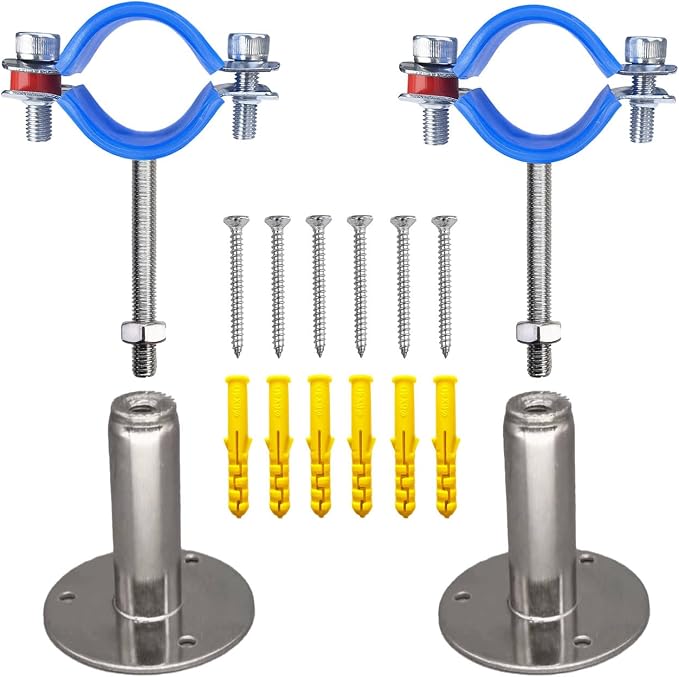 Wall Mount Ceiling Mount Pipe Supports, Adjustable Pipe Clamps、Hangers、 - Image 5