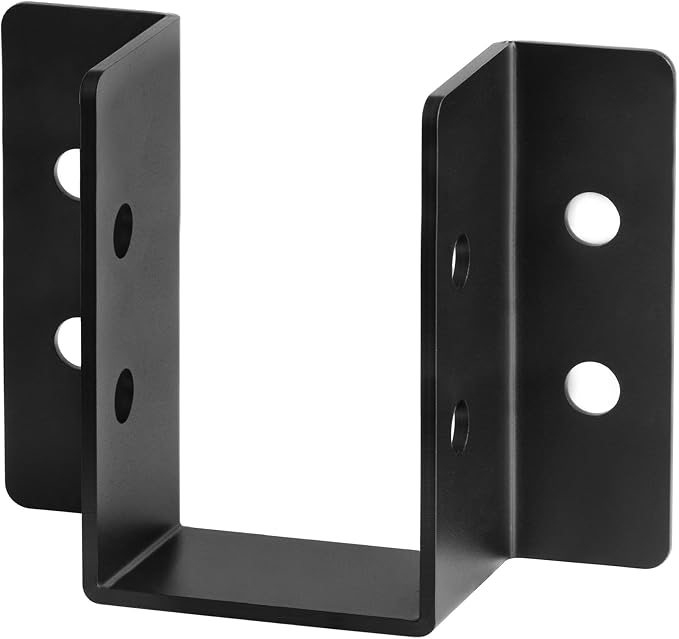 2 PCS 4x8 Face Mount Joist Hanger, Heavy Duty Wall Bracket | 8 Gauge - Image 3