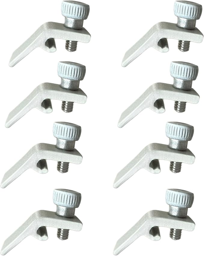 Premium 5/16" Offset White Storm Door Panel Clips - Image 2