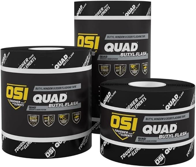 OSI Butyl Flash Tape 4" X75' 12SC Black - Image 6