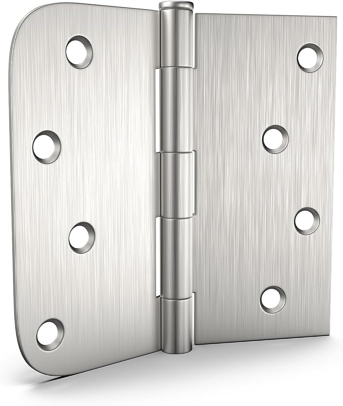 12 Pack goldenwarm Door Hinges Satin Nickel 4inch Interior Door Hinges by goldenwarm
