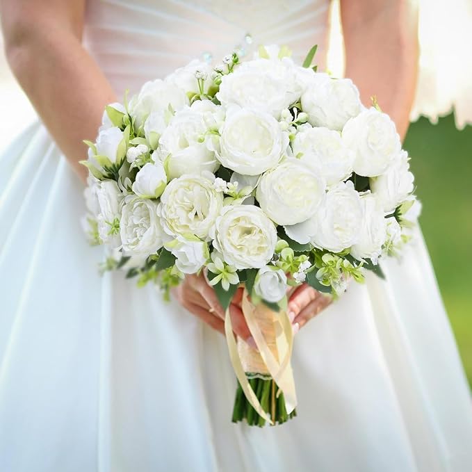 8 Packs Peonies Artificial Flowers - Image 5