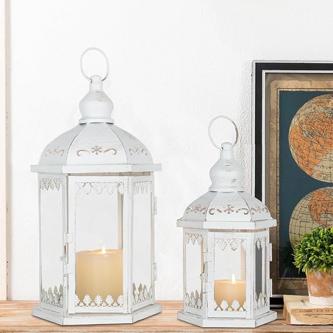 Lanterns Decorative Outdoor&Indoor, Candle Holder - Image 6