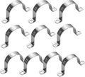 U-Tube Strap Clamp, 2 1/4 Inch, Stainless Steel-304, 2 Hole, Rigid U-Bracket by Choosewhatyouneed