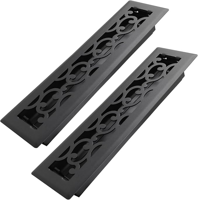 Howeall 2x12 Inches 2 Pack Heavy Duty Walkable Floor Register by Howeall