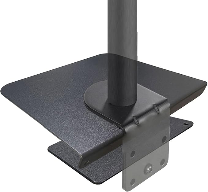 Steel Monitor Mount Reinforcement Plate, Monitor Arm Reinforcement Plate | by ZANOLY