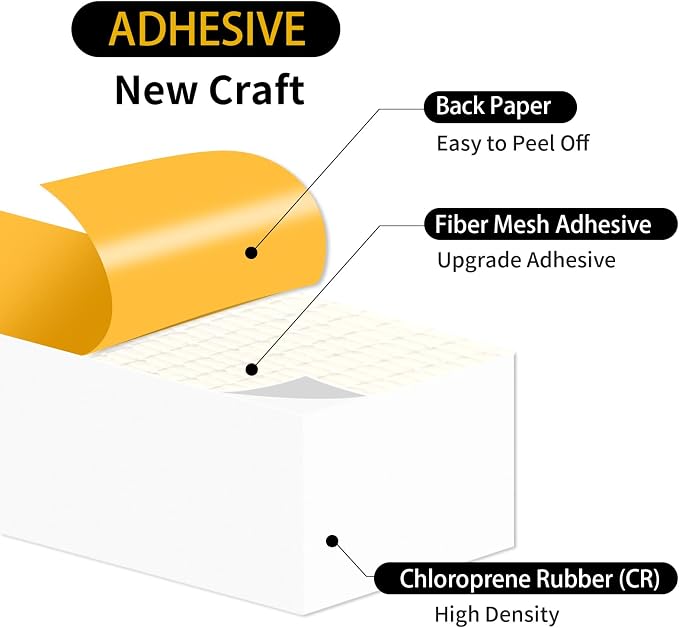 Weather Stripping, High Density CR, Strong Adhesive, 1 in x 3/4 in x 13 Ft | - Image 3