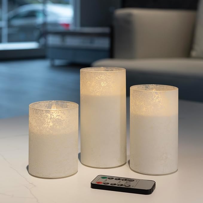 ANGELLOONG White Candles Battery Operated - Image 5