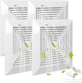 Spring-loaded bathroom exhaust fan cover, grille bathroom fan cover replacement by Unknown