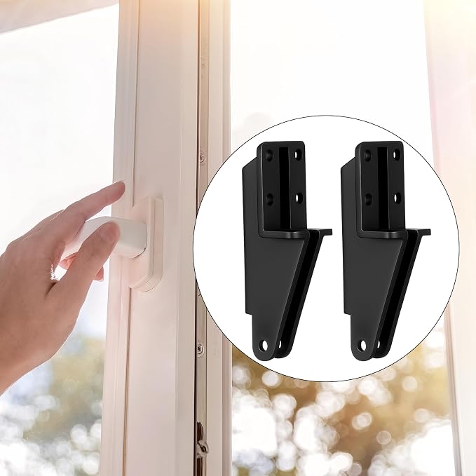 Nuanchu 2 Pack Screen Door Closer Bracket Storm Hardware Replacement Post Jamb - Image 4