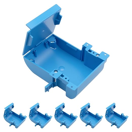 Blue Old Work Single Gang Electrical Box | Ceiling Fan Electrical Box， by Unknown