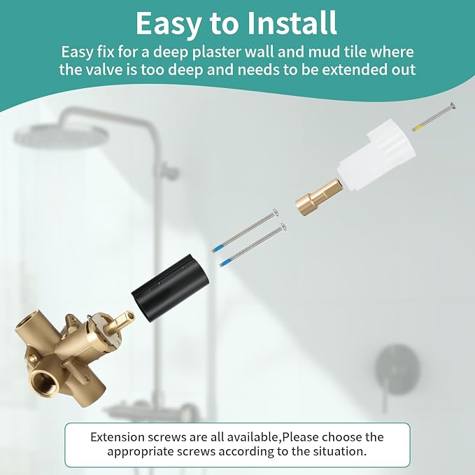 96945 Shower Extension Kit Replacement Compatible - Image 4