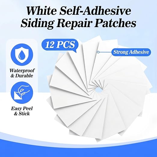 MAQIHAN 12 Pcs Vinyl Siding Repair Kit - Image 2