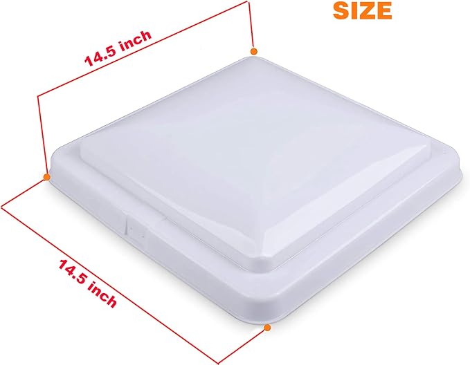 14" Rv Vent Covers for Roof, Rv Vent Cover - Image 2