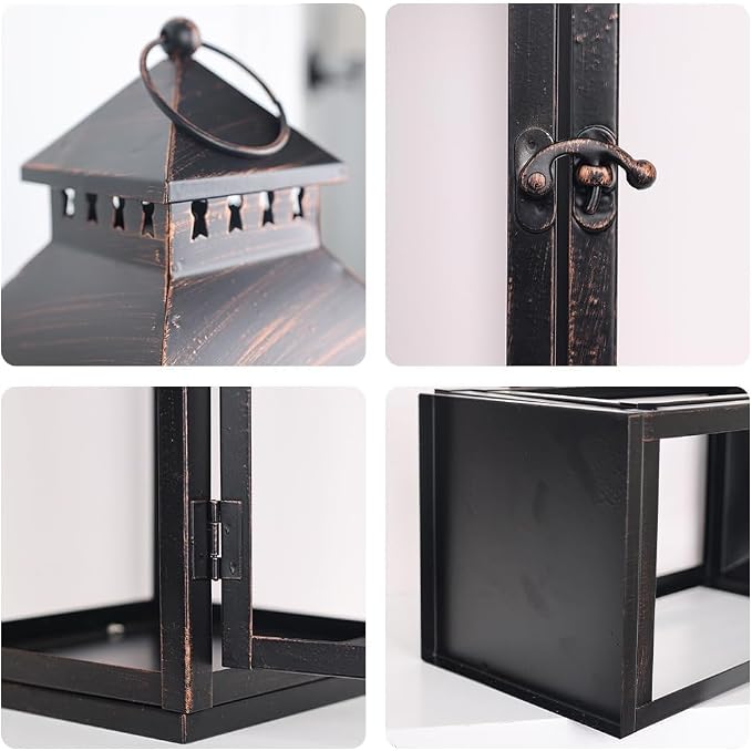 NEEDOMO LED Lanterns Decorative Outdoor&Indoor, Lantern Decor - Image 5