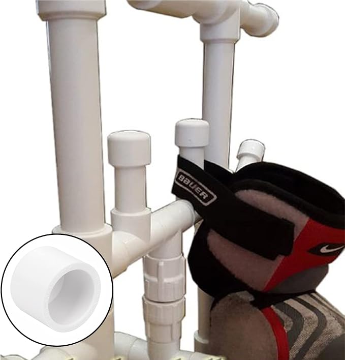 20Pack 1/2"PVC Pipe End Cap Fitting Schedule 40 Furniture Grade 1/2" PVC Pipe - Image 6