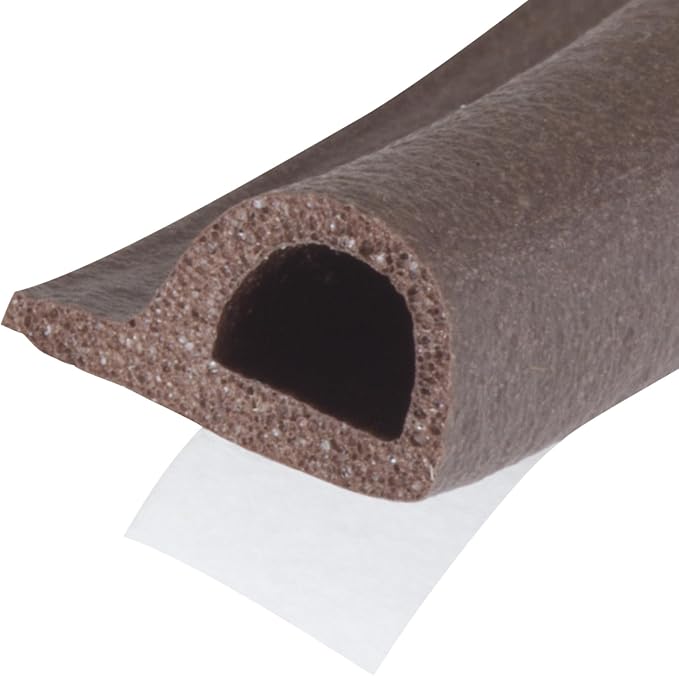 All Weather EPDM Rubber weatherstripping, P Seal Door Seal - Image 2